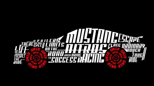 Mustang Typography