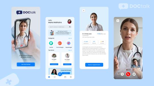 DOCtalk App UI