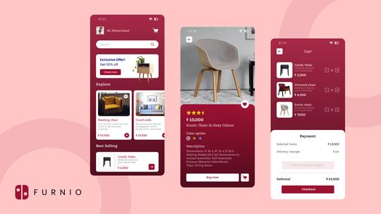 Furnio App UI
